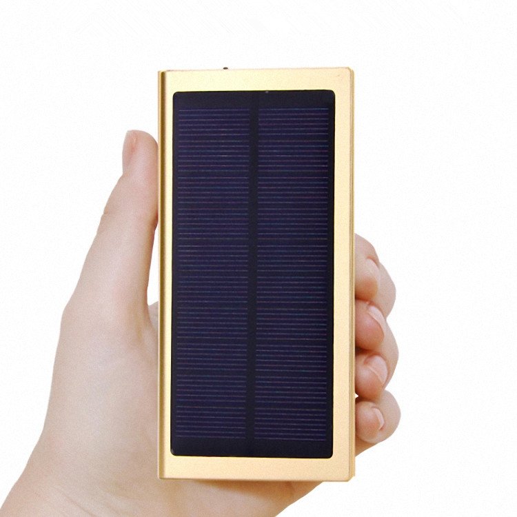Cargador Solar Li-ion - Baterías Recargables - 20.000 mAh - Pc Nexus